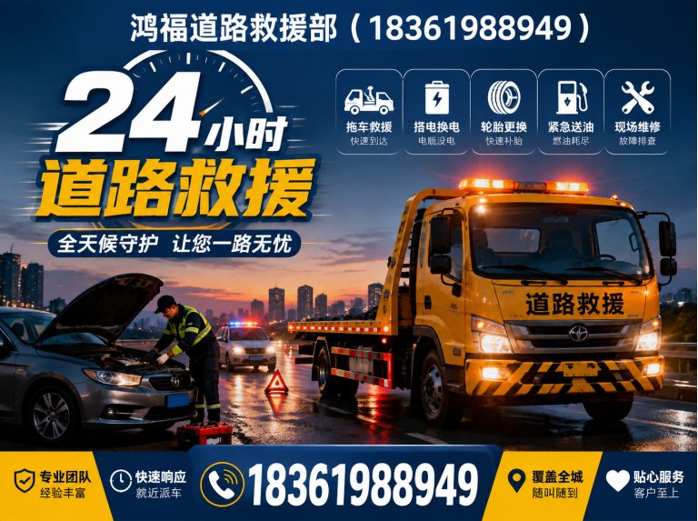 姑苏区24小时道路救援展示图